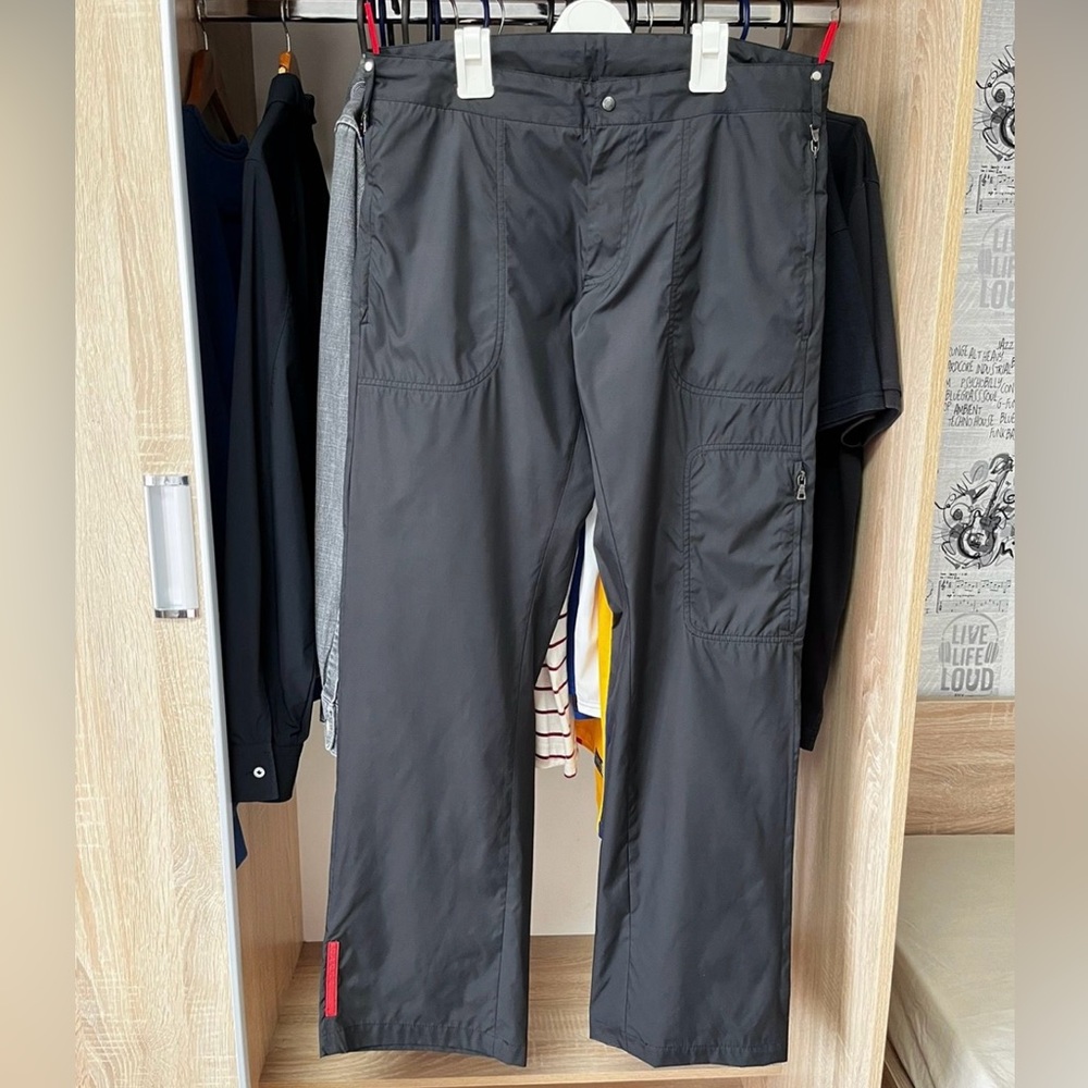 Prada Sport Linea Rossa Nylon Pants